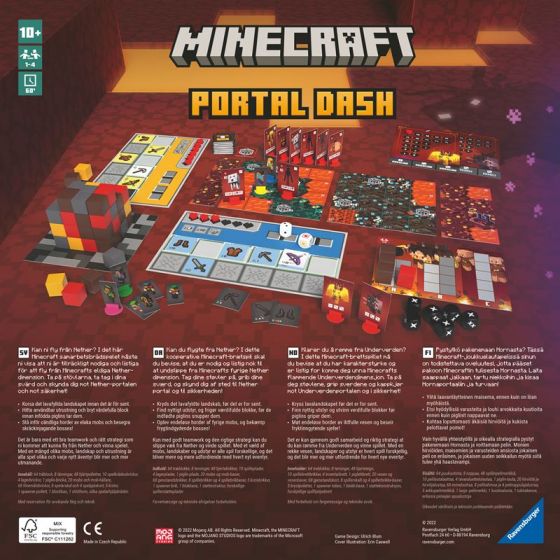 Minecraft Portal Dash spill - samarbeidsspill