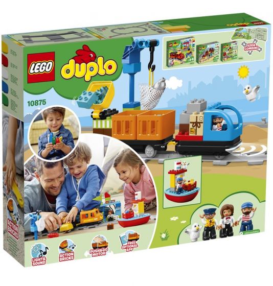 LEGO DUPLO Town 10875 Godstog - togsett for de minste