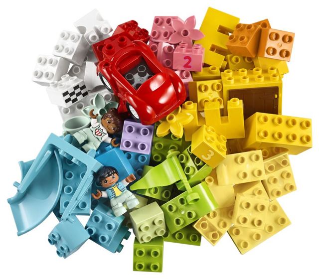 LEGO DUPLO Classic 10914 Luksuskasse med klodser - 85 dele