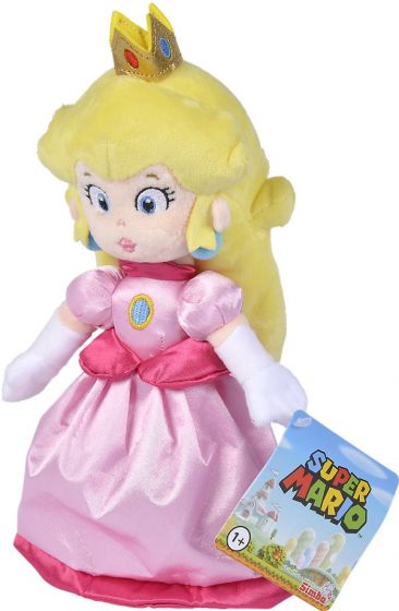 Nintendo Super Mario Peach bamse - 27 cm