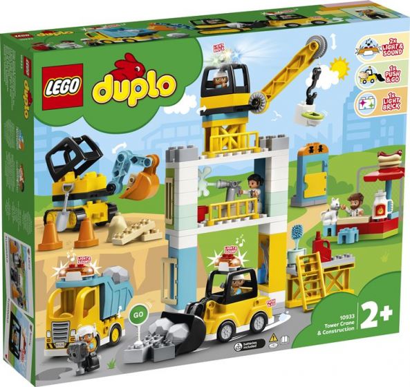 LEGO DUPLO Town 10933 Lyftkran och byggnadsarbete