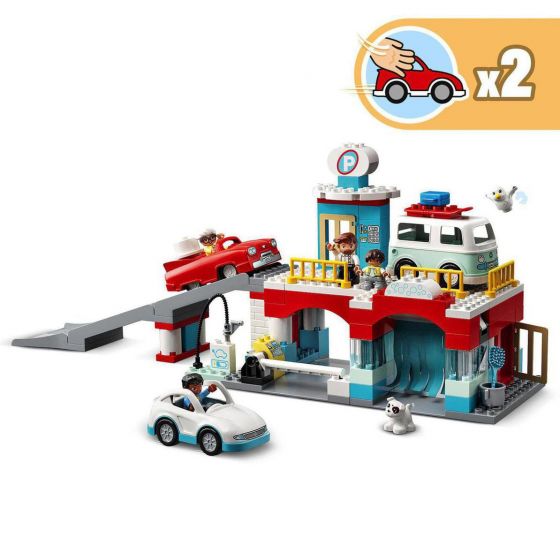 LEGO DUPLO Town 10948 Parkeringshus og bilvask