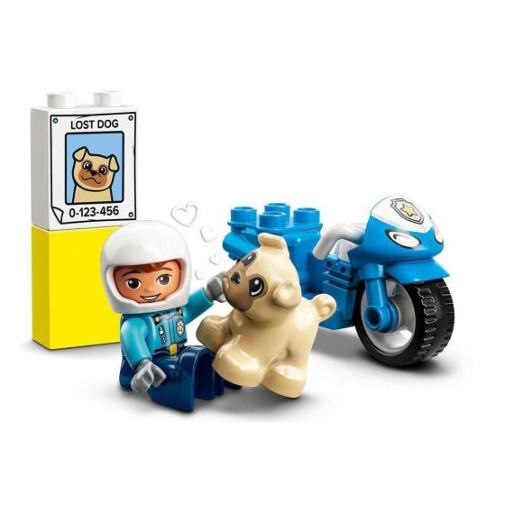 LEGO DUPLO Rescue 10967 Polismotorcykel