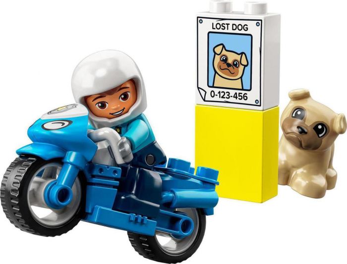 LEGO DUPLO Rescue 10967 Politimotorsykkel