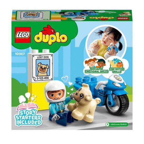 LEGO DUPLO Rescue 10967 Politimotorcykel