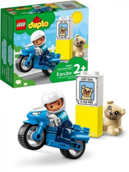 LEGO DUPLO Rescue 10967 Politimotorsykkel