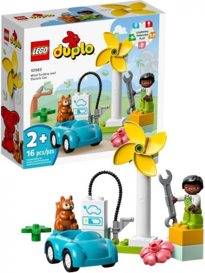 LEGO DUPLO Town 10985 Vindkraftverk och elbil