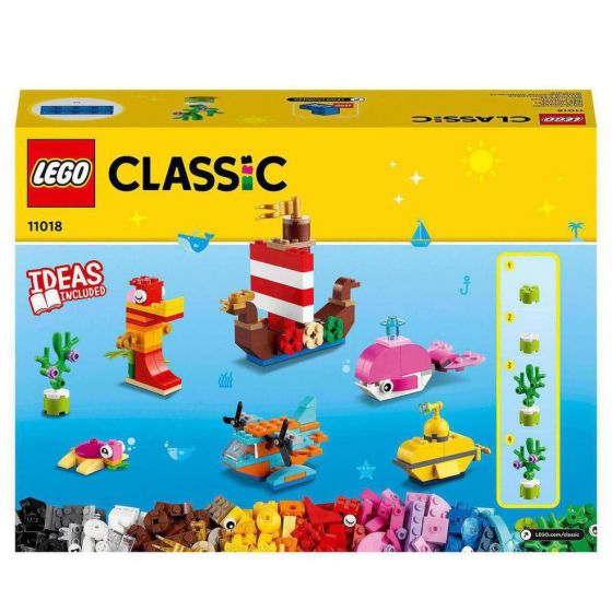 LEGO Classic 11018 Kreativ lek til havs