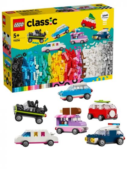 LEGO Classic 11036 Kreative kjøretøy