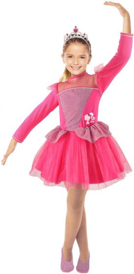 Barbie Prinsesse Ballerina kostyme 3-4 år - kjole, sko og tiara 