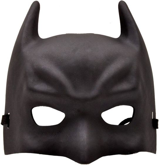 Batman Deluxe kostyme 5-7 år - Heldrakt med muskler, kappe med hette og maske 