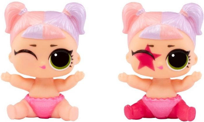 LOL Surprise Bubble Surprise Deluxe - boblebad med 3 dukke og tilbehør - rosa