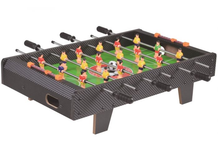 Mini-foosball - fotballspill på korte bein - plasseres enkelt på bordet - 50 cm