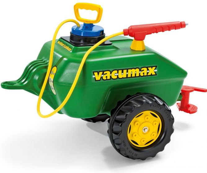 Rolly Toys rollyVacumax: Grøn vandtank med pumpe og vandkanon til pedaltraktor - 15 liter
