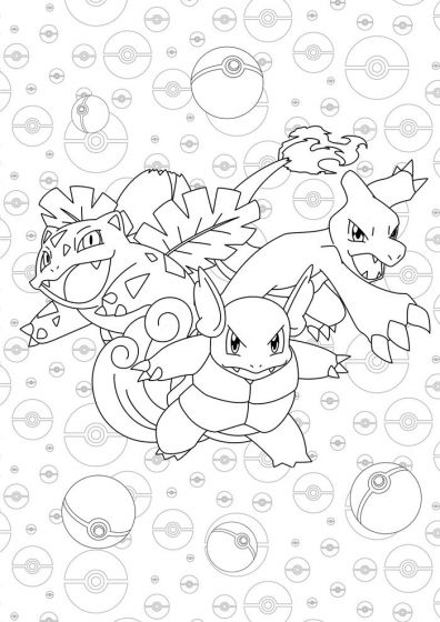 Pokémon malebok - 24 sider