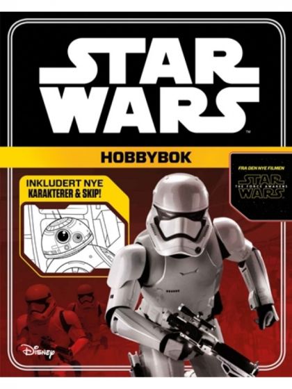 Star Wars hobbybok - aktivitetsbok inkludert nye karakterer og skip
