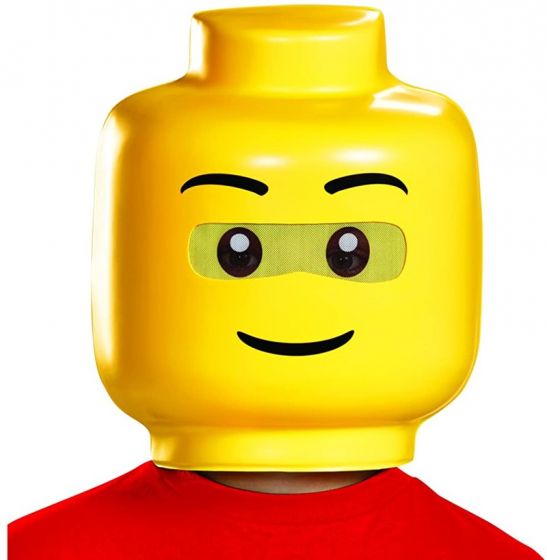 LEGO Guy Classic kostyme 7-8 år - 122-128 cm