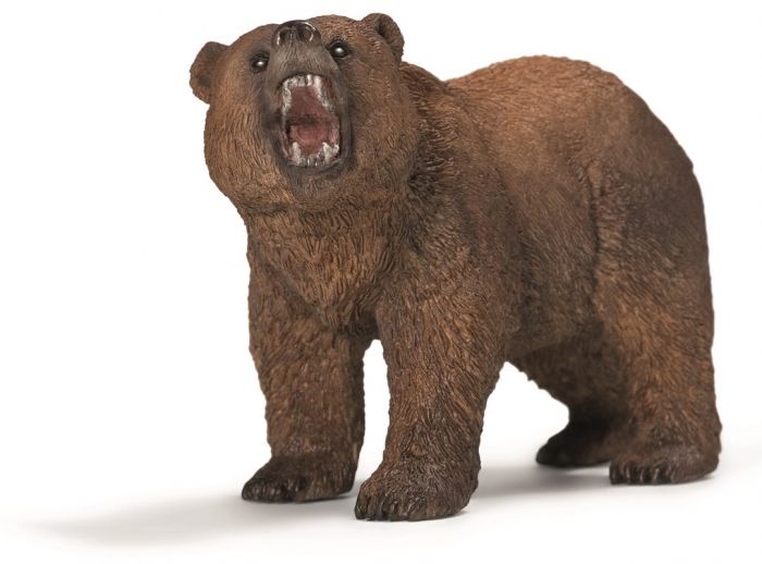 Schleich Wild Life Grizzlybjørn 14685 - figur 6 cm høj