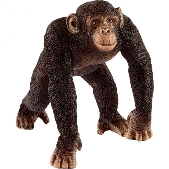 Schleich Wild Life Hann-sjimpanse 14817 - figur 6 cm høy