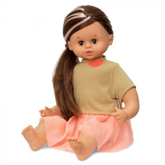 Skrållan Try Me docka med mörkt hår - 45 cm 