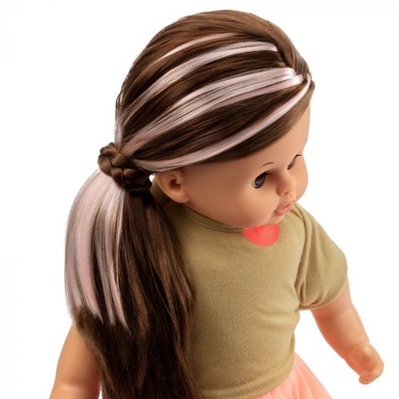 Skrållan Try Me docka med mörkt hår - 45 cm 