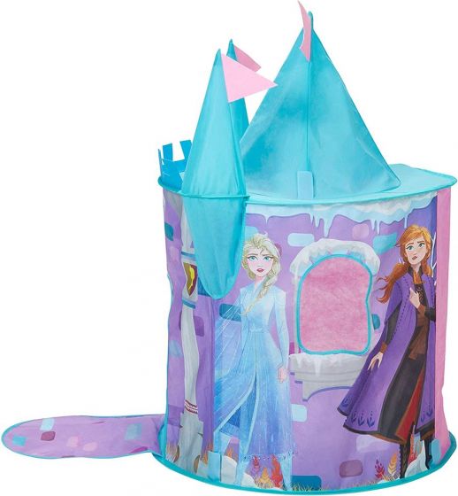Disney Frozen Pop-Up lektält - lila slott med 3 torn - 115 cm