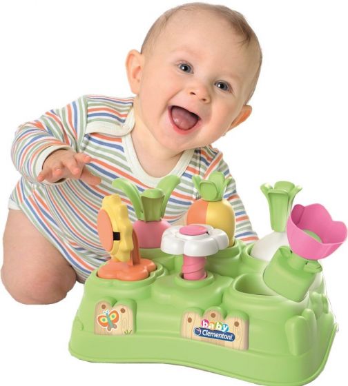 Clementoni Play For Future Baby Garden - aktivitetslegetøj til baby i recirkuleret plast
