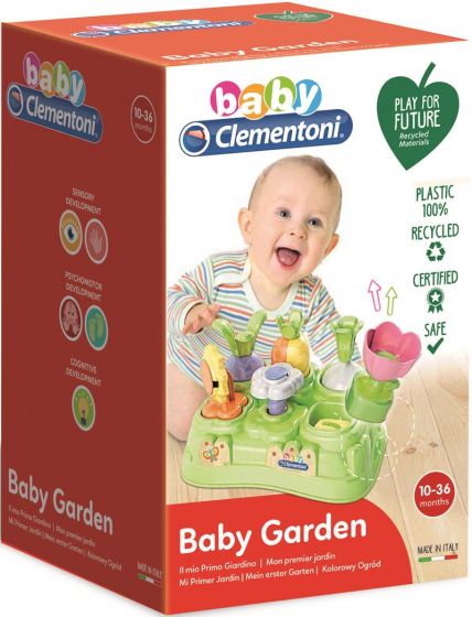 Clementoni Play For Future Baby garden - byggleksak i återvunnen plast