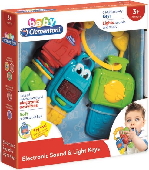 Clementoni Electronic Keys - nøkler med lys og lyd