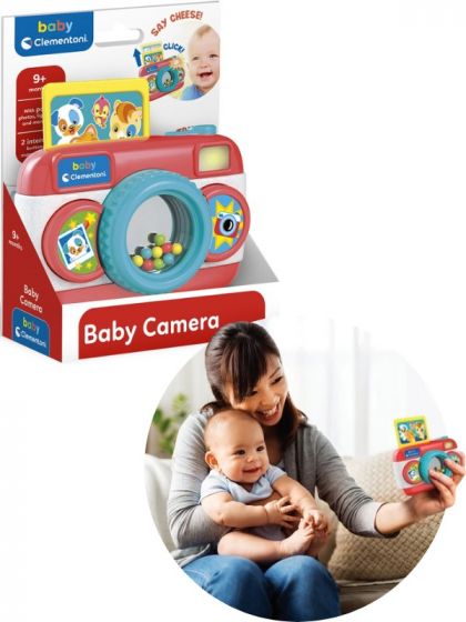 Clementoni Baby Camera - lekekamera til baby med lyd, lys og melodier
