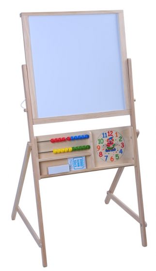 EduFun toveistavle med kritt-tavle og whiteboard