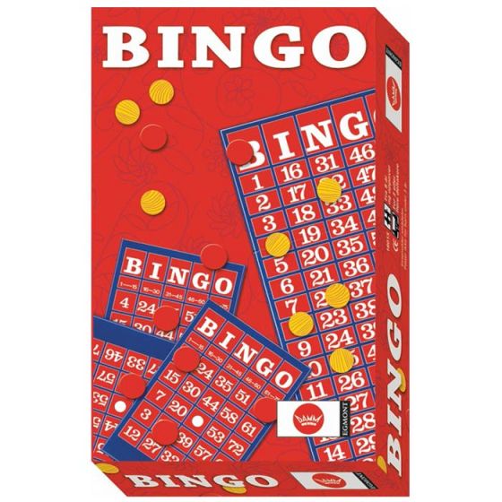 Bingo reisespill - klassisk familiespill med trebrikker
