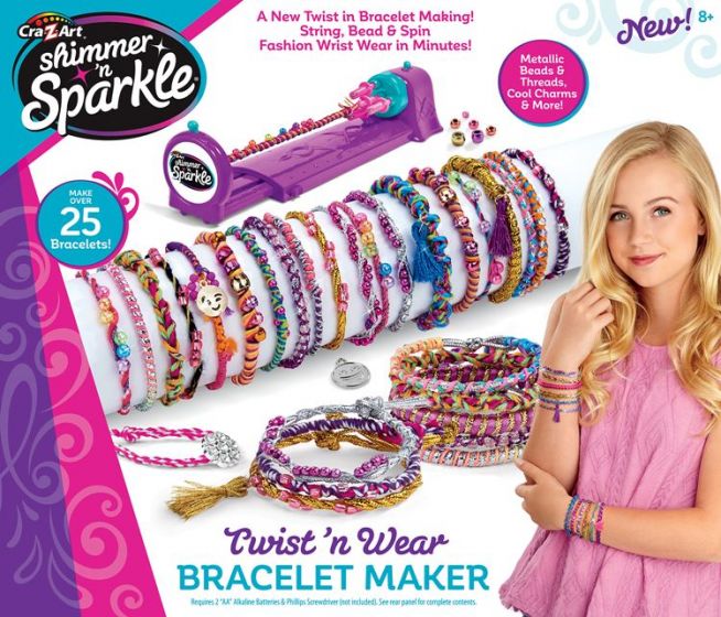 Shimmer 'n Sparkle - lag dine egne armbånd - Twist and Wear