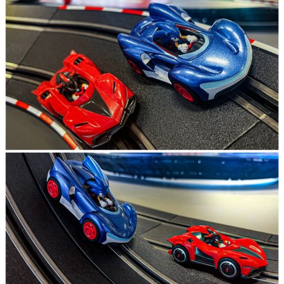 Carrera GO!!! Sonic the Hedgehog bilbane med loop - med Sonic og Shadow biler