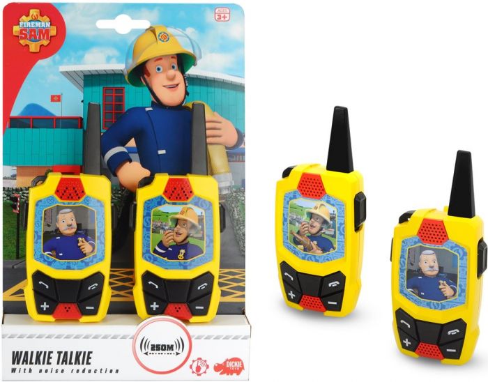 Brandman Sam walkie talkie - 250 meters räckvidd