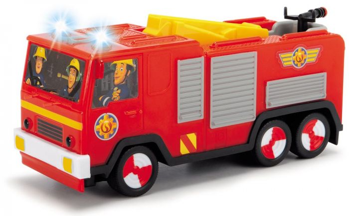 Brannman Sam RC Jupiter - fjernstyrt brannbil - med blålys