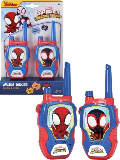 SpiderMan Walkie Talkie Spidey og Miles - rekkevidde opptil 100 m