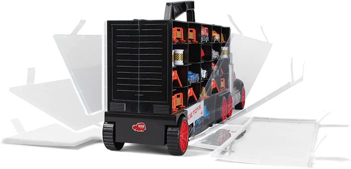 Dickie Toys Truck Carry Case - semitrailer med opbevaring til optil 42 små biler
