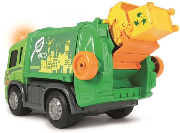 Dickie Toys Happy Gary søppelbil med lyd og lys