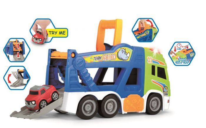 Dickie Toys Happy Scania Tim biltransporter