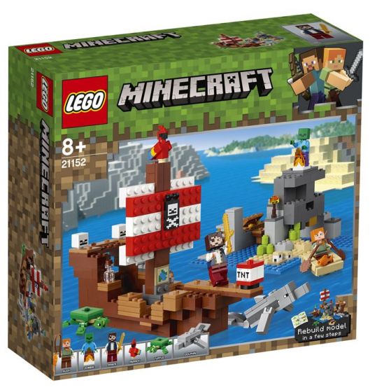 LEGO Minecraft 21152 Piratskibs-eventyret