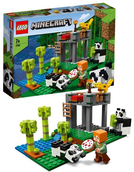 LEGO Minecraft 21158 Pandahjem med park