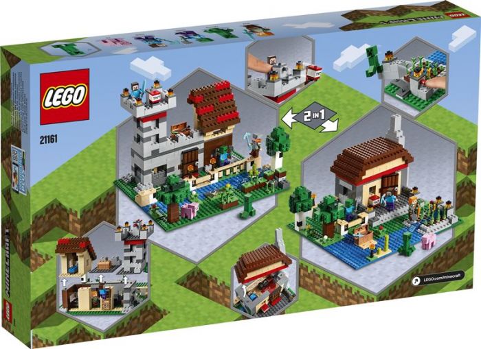 LEGO Minecraft 21161 Konstruksjonsboks 3.0