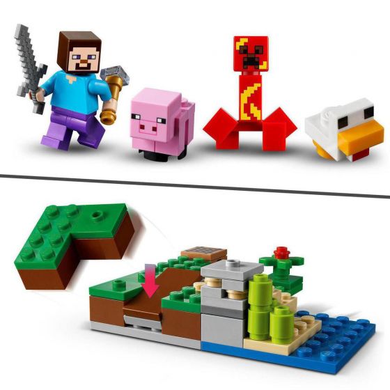 LEGO Minecraft 21177 Creeper i bakholdsangrep