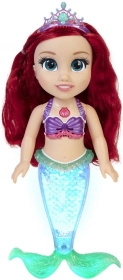 Disney Princess Sing and Sparkle Ariel - den lille havfrue-dukke med lys og musikk - 38 cm