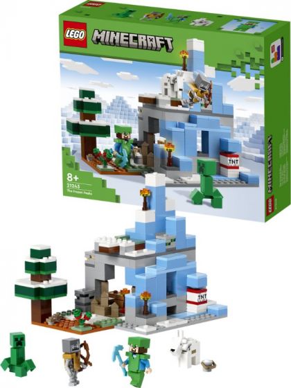 LEGO Minecraft 21243 Frossenfjellene