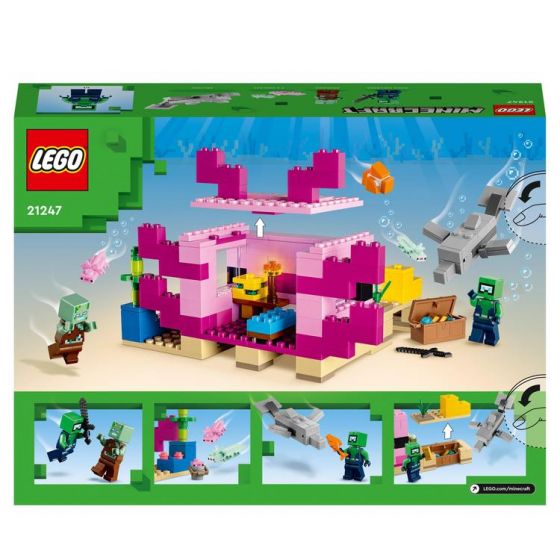 LEGO Minecraft 21247 Axolotlhuset