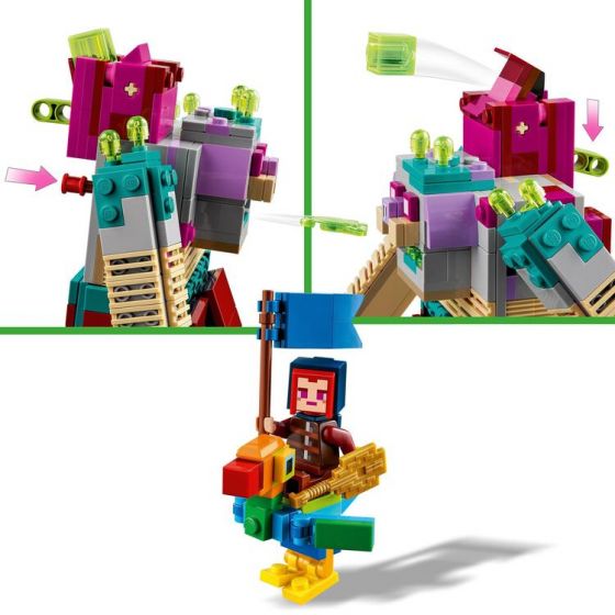 LEGO Minecraft 21257 Oppgjøret med Slukeren