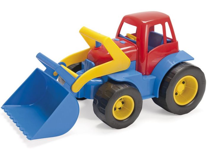 Dantoy traktor med frontlaster - 30 cm