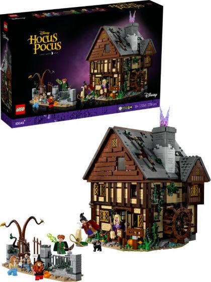 LEGO Ideas 21341 Disneys Hokus Pokus: Sanderson-søstrenes hytte
